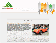 Tablet Screenshot of forum-alfeld-aktiv.de